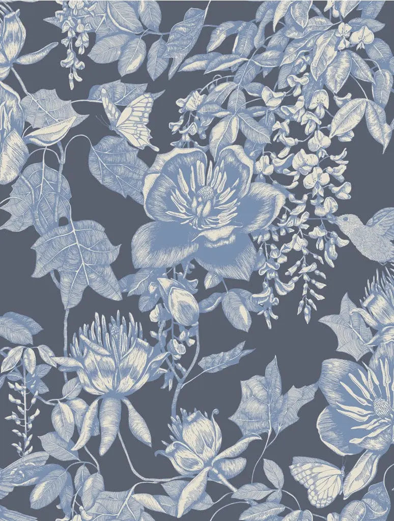 Cole & Son Wallpaper 99/7032.CS Tivoli Indigo