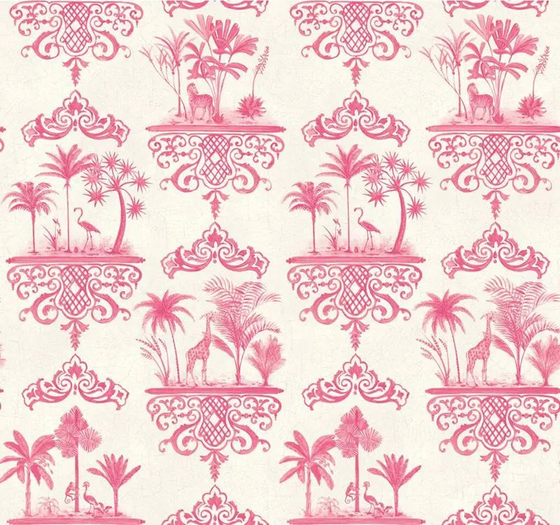 Cole & Son Wallpaper 99/9041.CS Rousseau Rose Pink