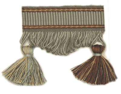 RM Coco Trim 99750 TASSEL FRINGE Rock Pool