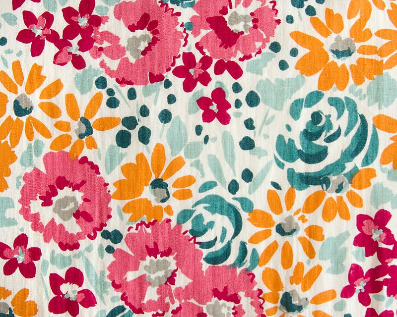 Scalamandre Fabric A9 00011914 Cottage Garden Floribunda Happy Party