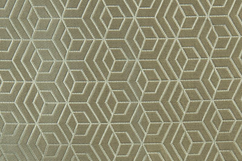 Scalamandre Fabric A9 00031875 Hoopstar Silver On Taupe