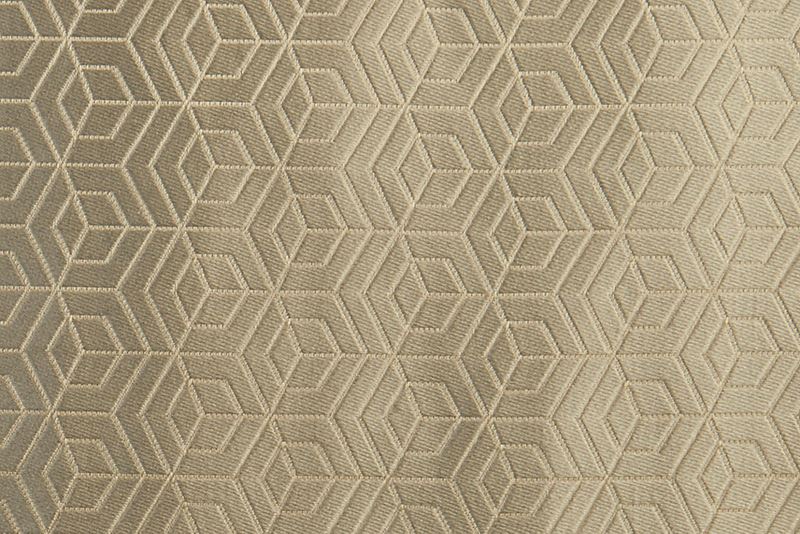 Scalamandre Fabric A9 00041875 Hoopstar Gold On Taupe