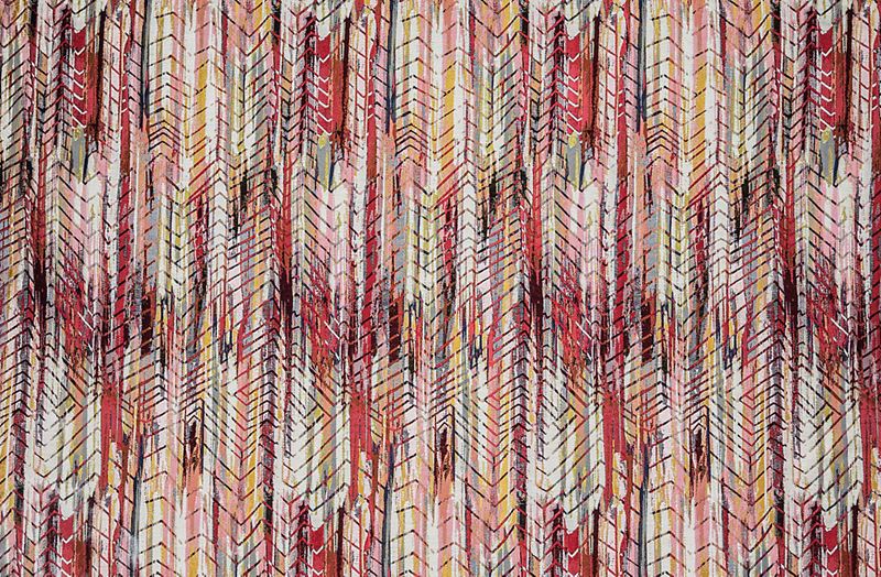 Scalamandre Fabric A9 00043300 Bohemian Hot Cherry Gold