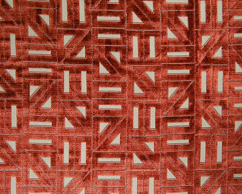 Scalamandre Fabric A9 00071968 Miter Marsala