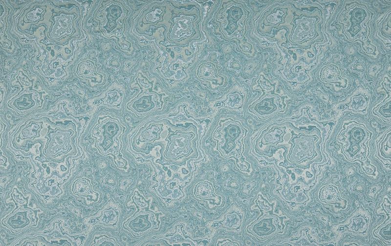 Scalamandre Fabric A9 00093000 Mineral Aqua Shade Stone