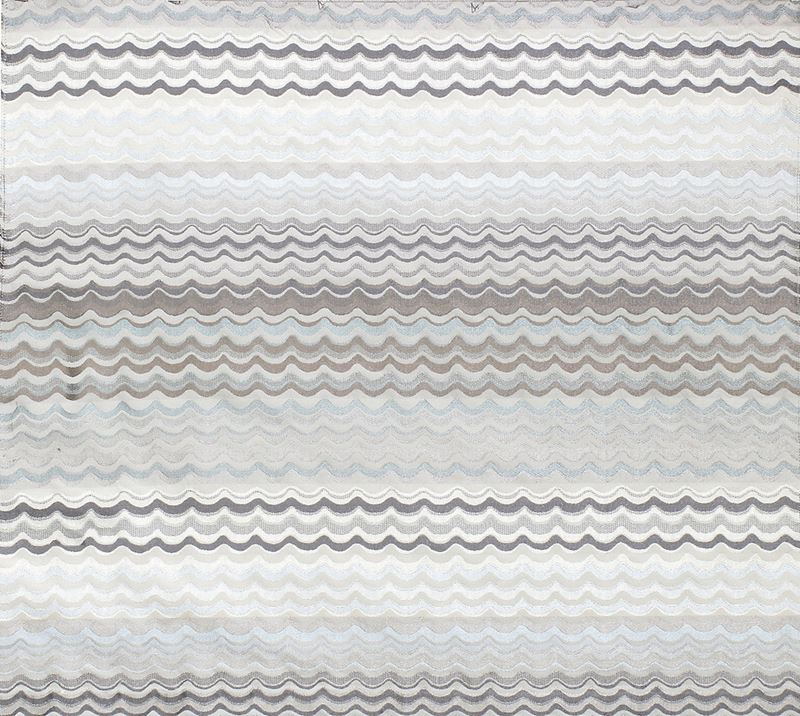 Scalamandre Fabric AB 00086512 New Wave Silver Patina
