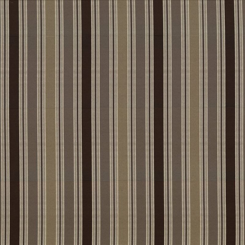 Kasmir Fabric Abbot Stripe Coffee