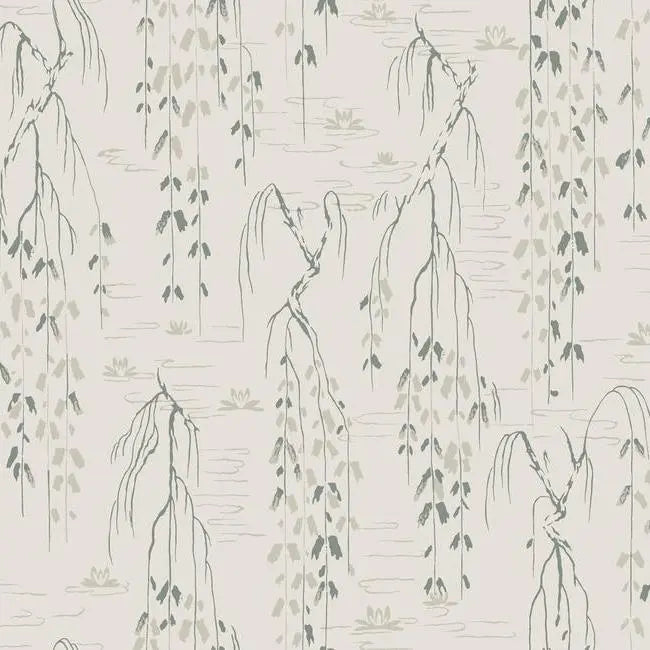 York Wallpaper AF6583 Willow Branches