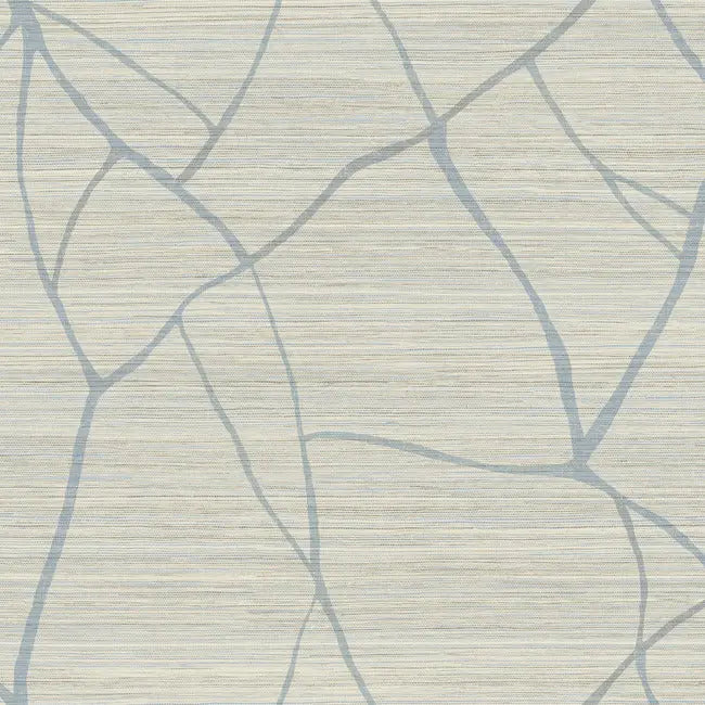 York AG2086 Smokey Blue Raska Wallpaper