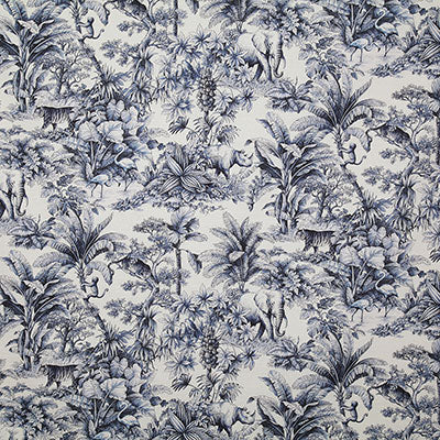 Pindler Fabric ANI018-BL01 Animalia Indigo