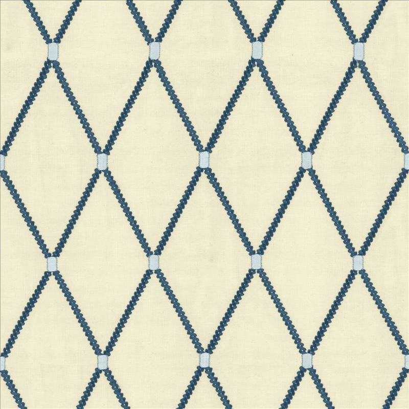 Kasmir Fabric Arlo Diamond Blue