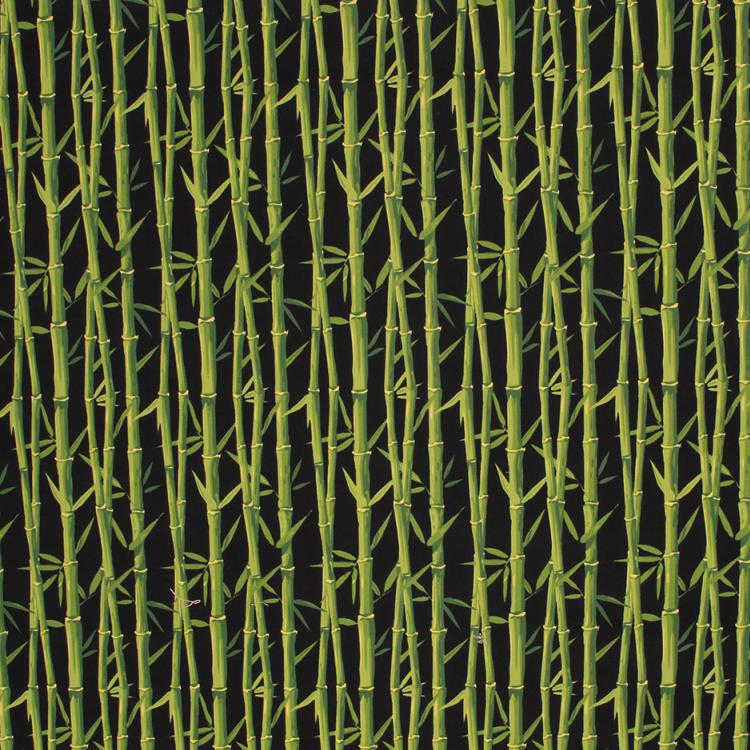 RM Coco Fabric Bamboo Garden IO Black