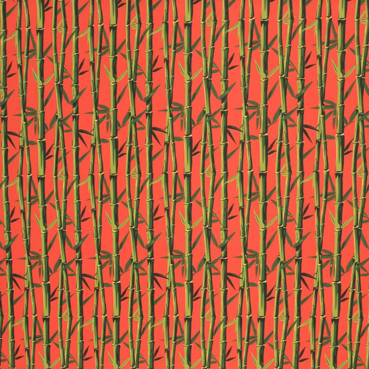 RM Coco Fabric Bamboo Garden IO Coral