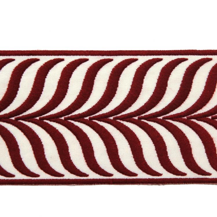 RM Coco Trim BD109 BORDER 3.375" Rouge