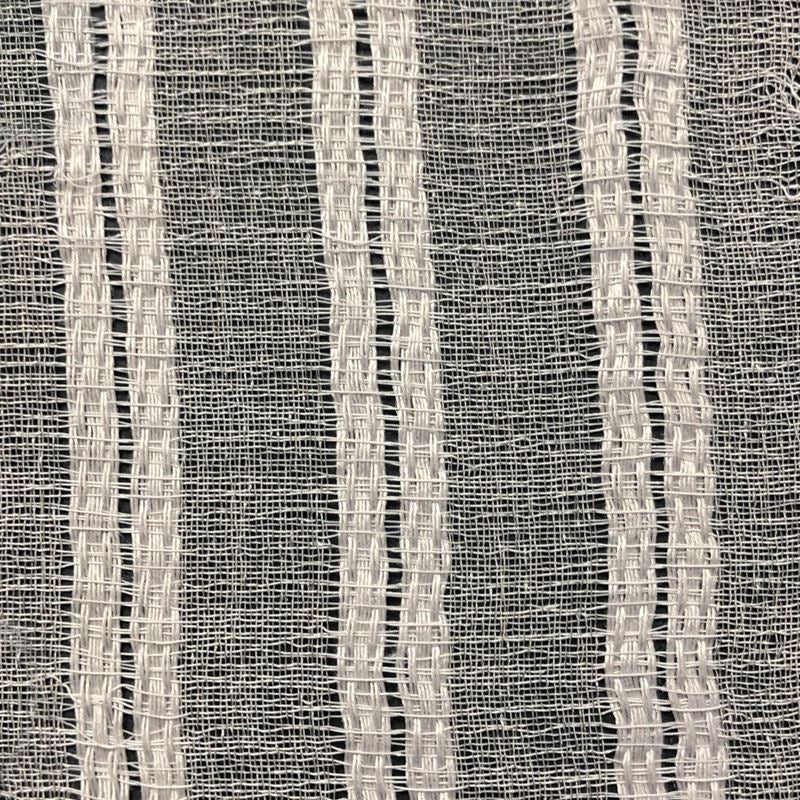 RM Coco Fabric Between The Lines Wide-Width Sheer Silver Oak