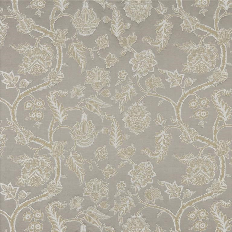 G P & J Baker Fabric BF10586.945 Kelway Pewter