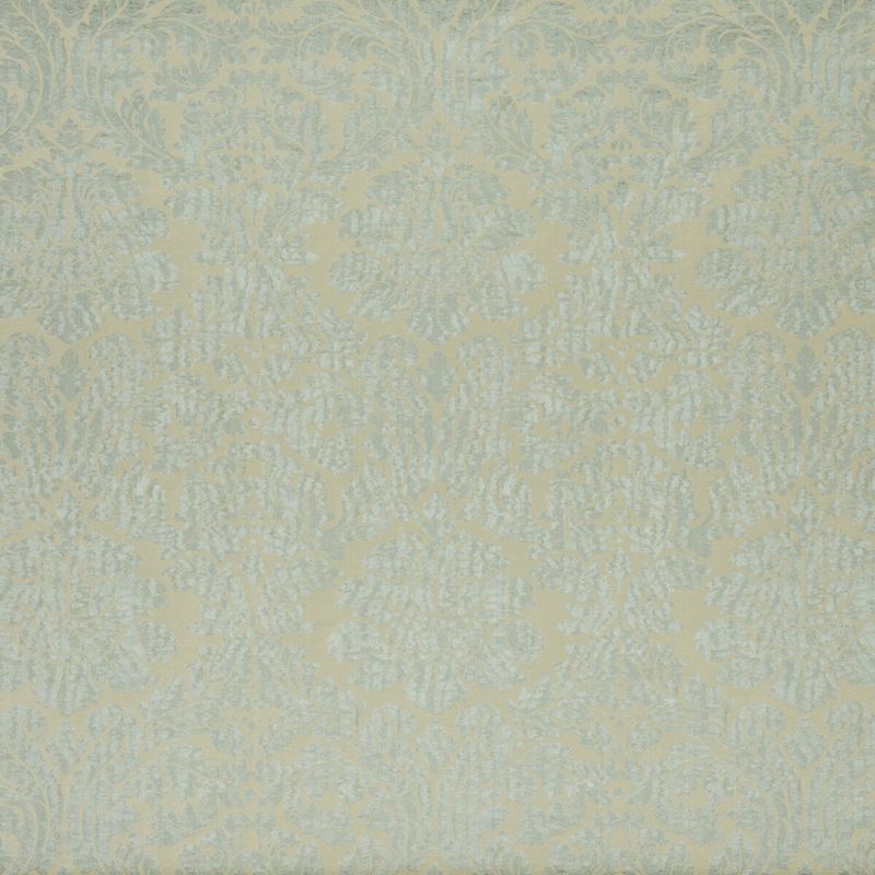 G P & J Baker Fabric BF10615.725 Sibley Aqua/Bronze