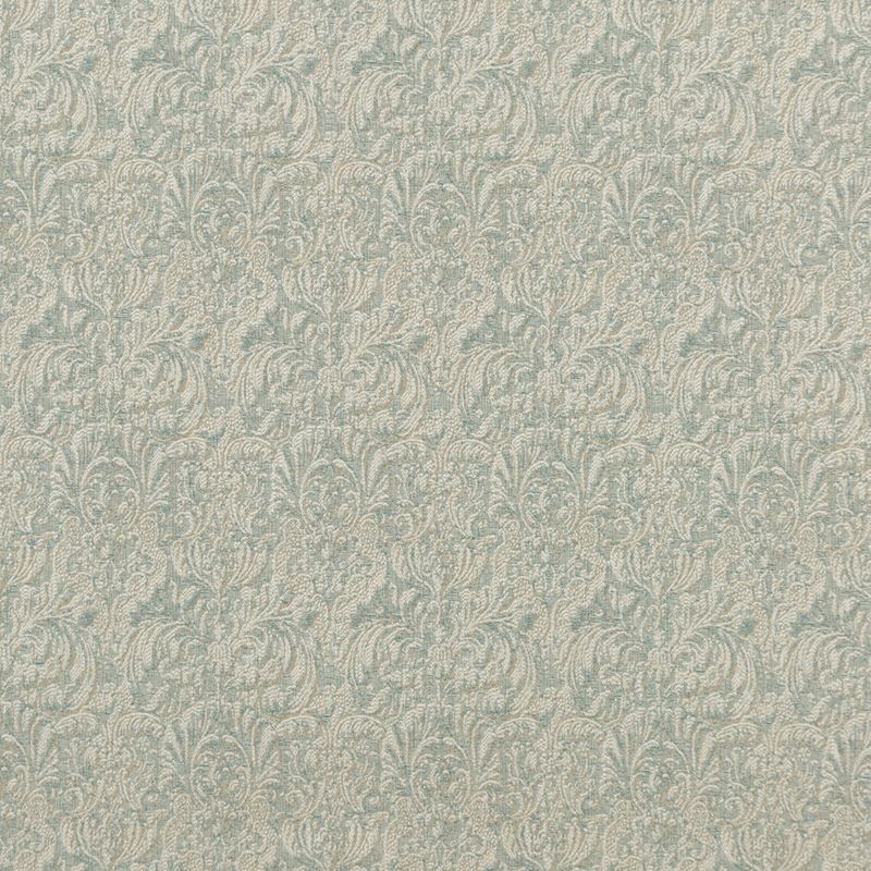 G P & J Baker Fabric BF10725.725 Vintage Damask Aqua