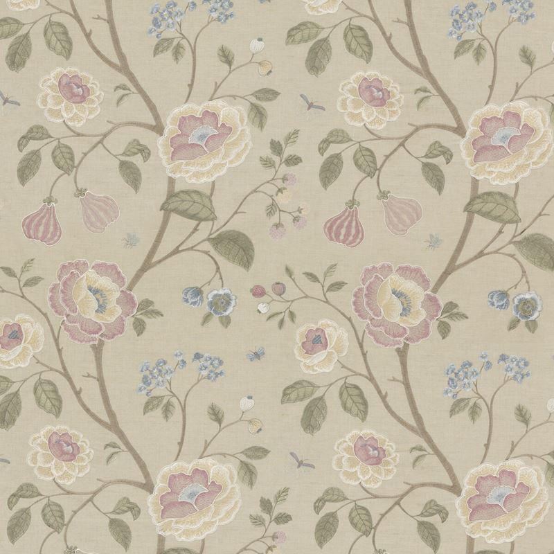 G P & J Baker Fabric BF10763.1 Lillington Blush