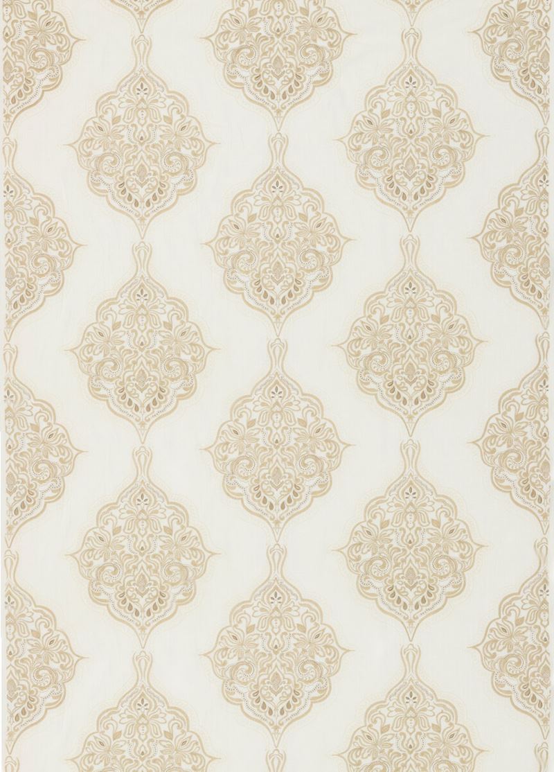 G P & J Baker Fabric BF10767.1 Montacute Ivory/Stone