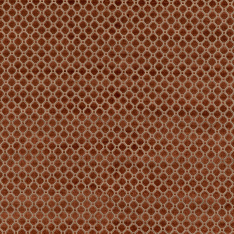 G P & J Baker Fabric BF10826.338 Indus Velvet Sienna