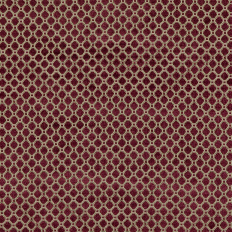 G P & J Baker Fabric BF10826.474 Indus Velvet Berry