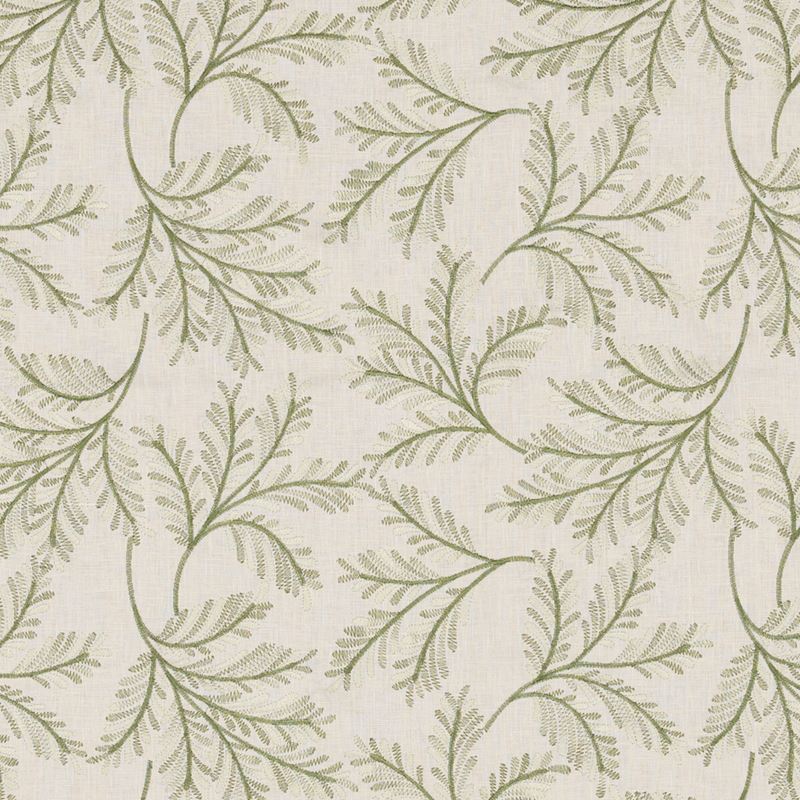 G P & J Baker Fabric BF10945.735 Chelsea Fern Green