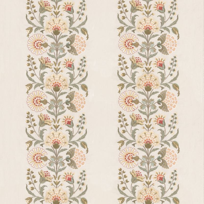 G P & J Baker Fabric BF10997.3 Annesley Coral