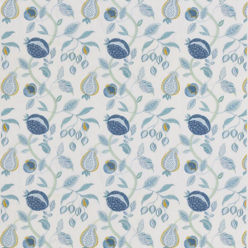 G P & J Baker Fabric BF11024.2 Kelling Aqua