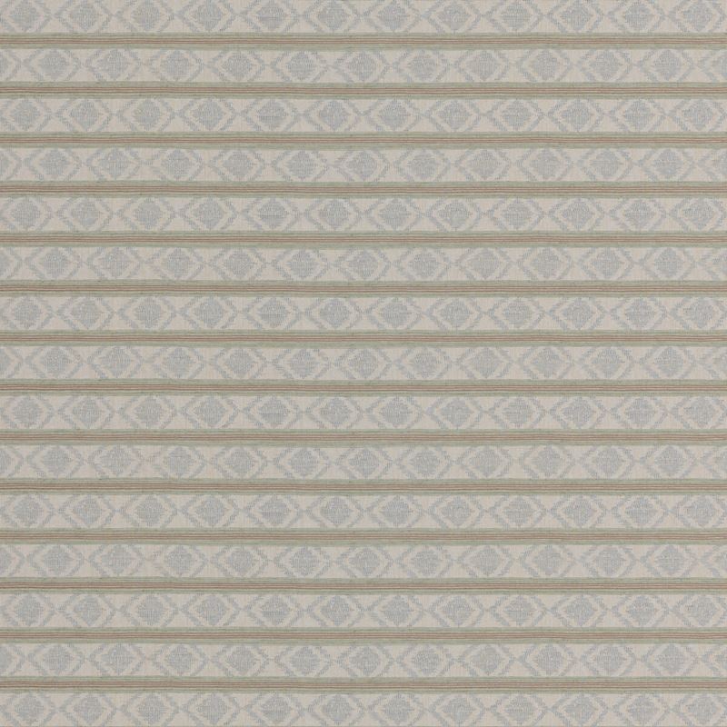 G P & J Baker Fabric BF11034.6 Burford Stripe Aqua