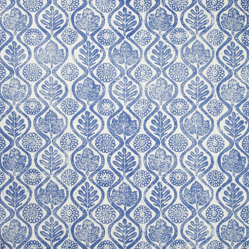 Lee Jofa Fabric BFC-3514.50 Oakleaves Azure