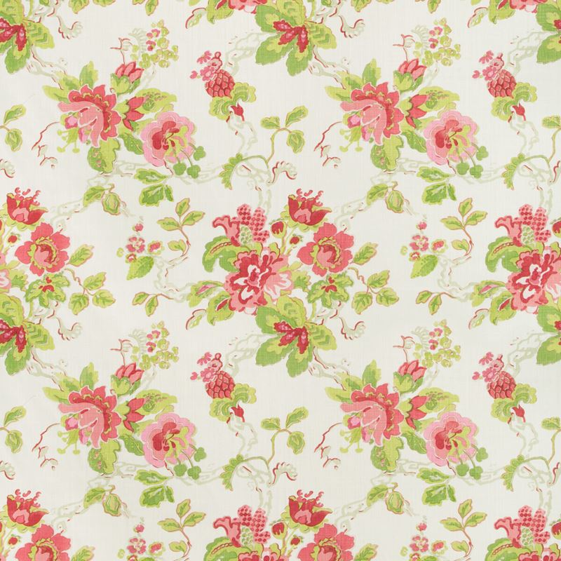 Lee Jofa Fabric BFC-3520.173 Parnham Pink/Lime