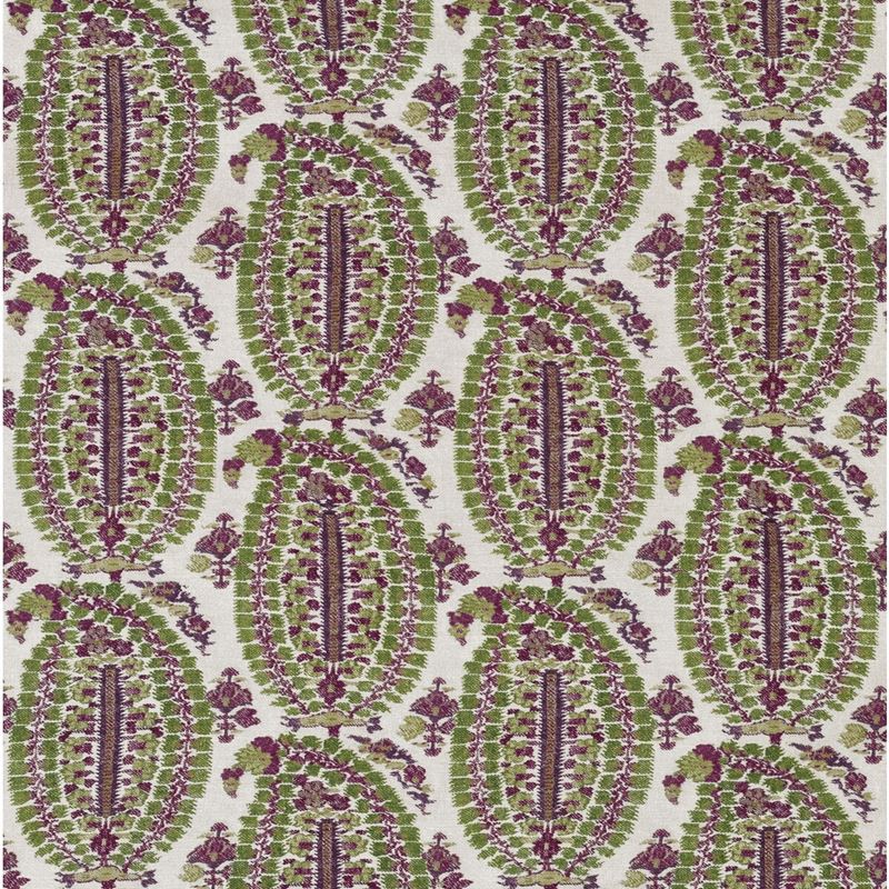 Lee Jofa Fabric BFC-3660.103 Anoushka Plum/Green