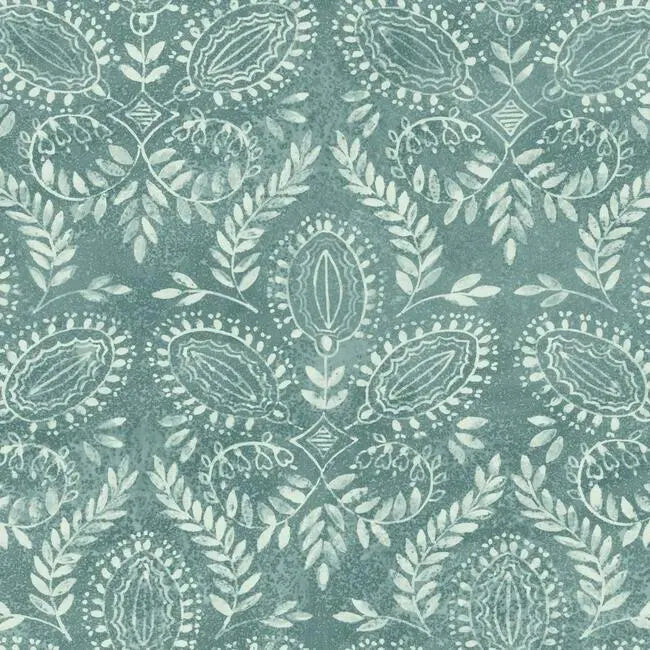 York BO6735 Laurel Damask Wallpaper