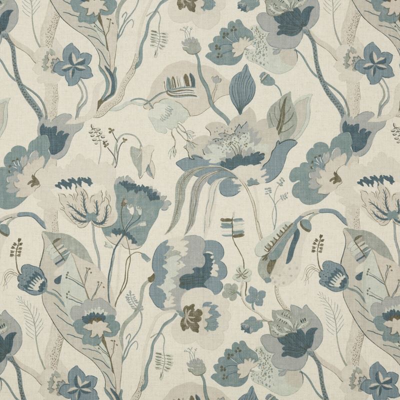 G P & J Baker Fabric BP10631.2 California Linen/Denim