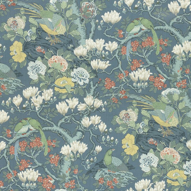 G P & J Baker Fabric BP10773.1 Rockbird Signature Teal