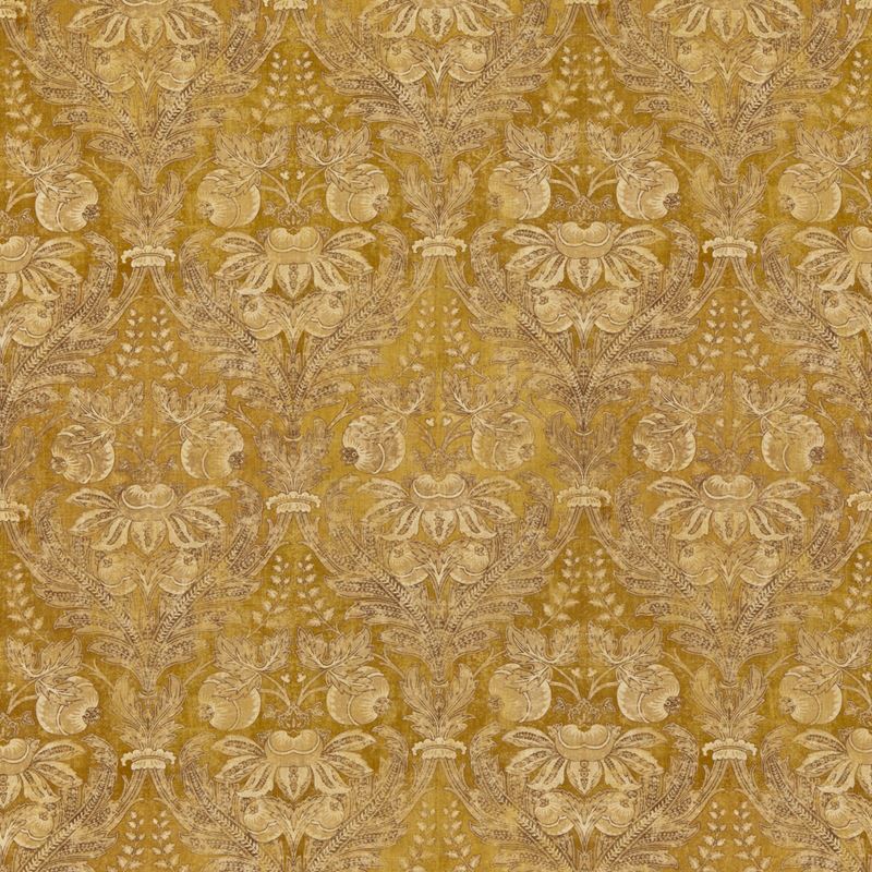 G P & J Baker Fabric BP10828.2 Lapura Damask Ochre