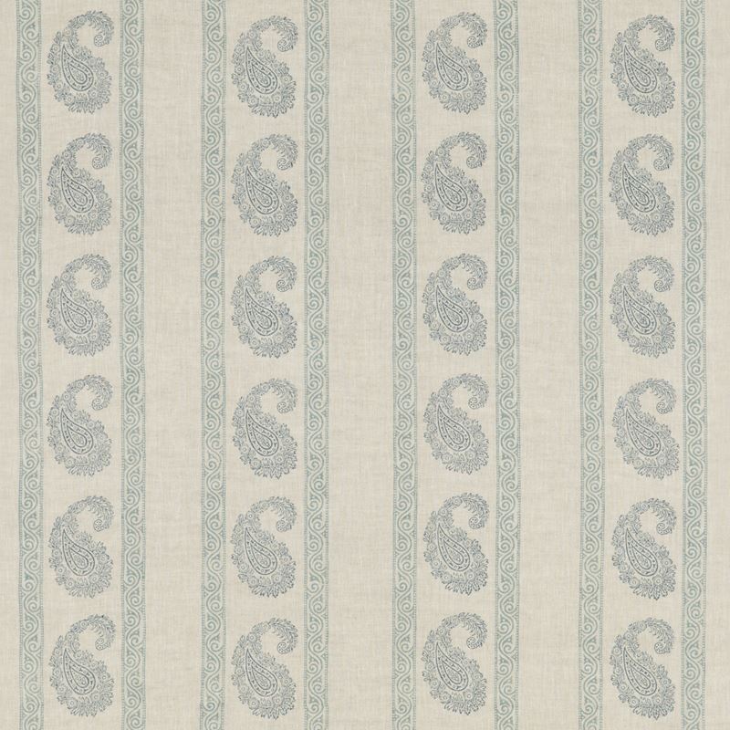 G P & J Baker Fabric BP10919.1 Vintage Paisley Blue