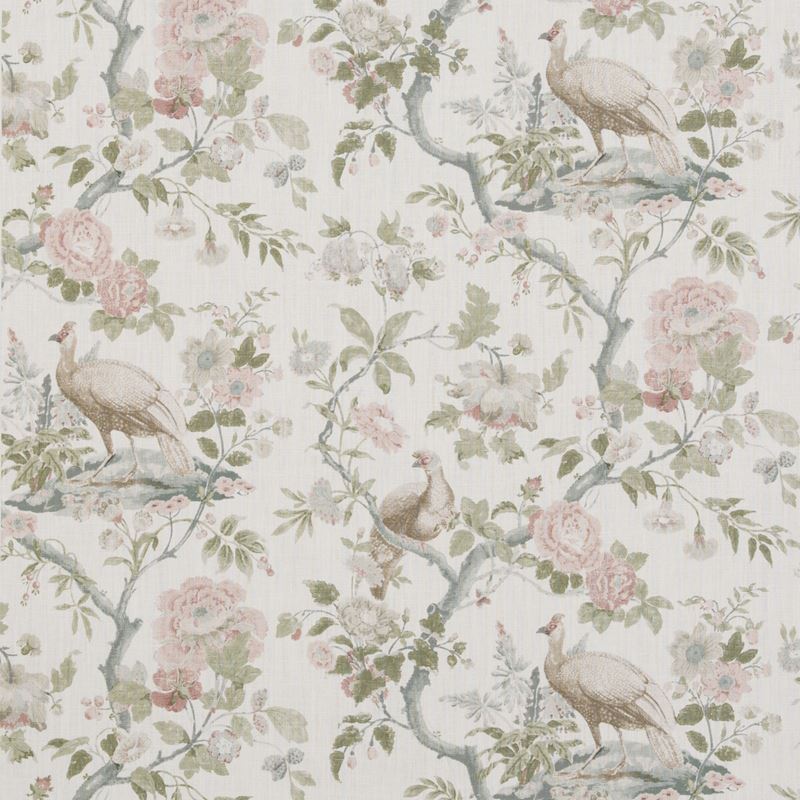 G P & J Baker Fabric BP10949.2 Broughton Rose Blush