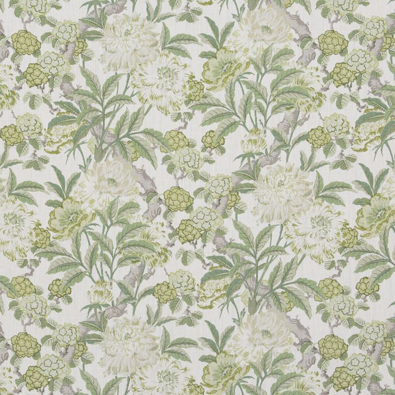 G P & J Baker Fabric BP10950.3 Summer Peony Green