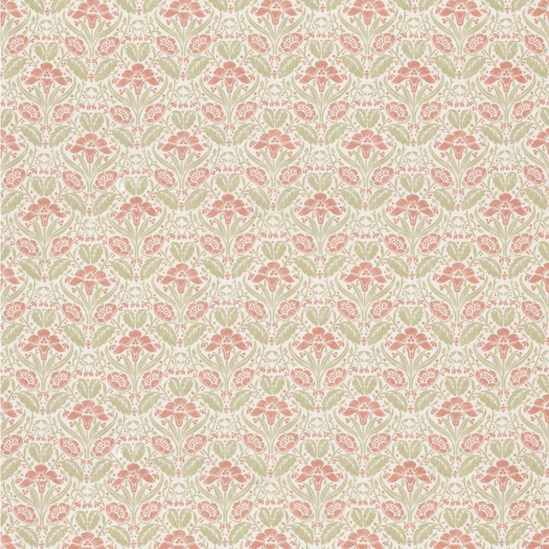 G P & J Baker Fabric BP10968.1 Iris Meadow Cotton Pink/Green