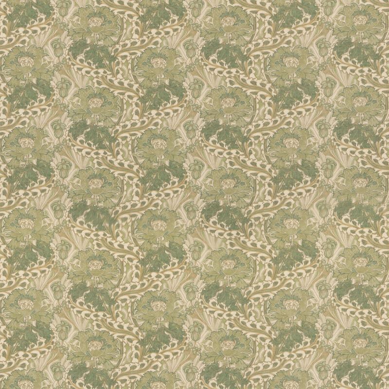 G P & J Baker Fabric BP10983.2 Little Brantwood Green