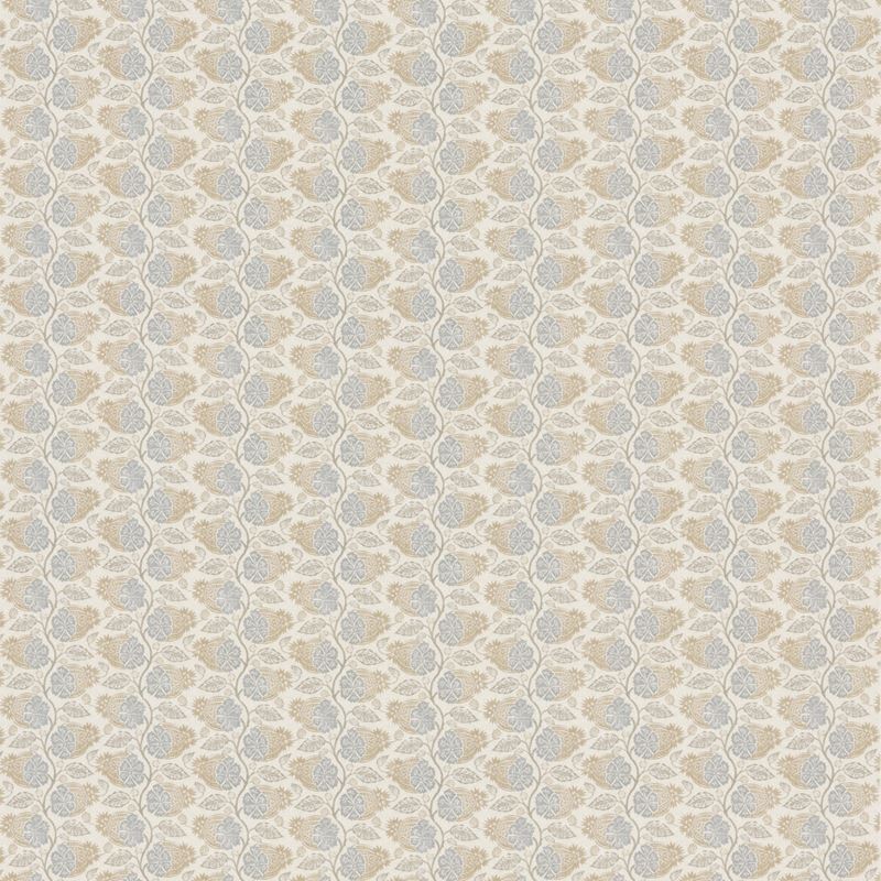 G P & J Baker Fabric BP11000.5 Calcot Blue/Sand