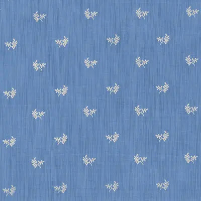 Brunschwig & Fils Fabric BR-800054.221 Bayberry Strie Canton Blue