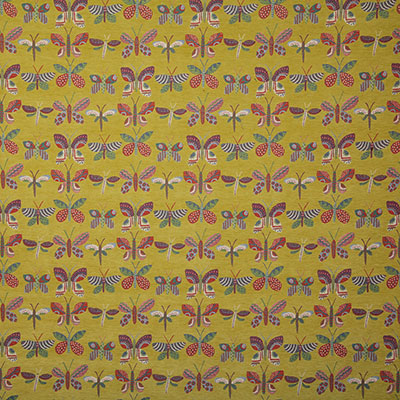 Pindler Fabric BUT008-GR01 Butterflies Citron