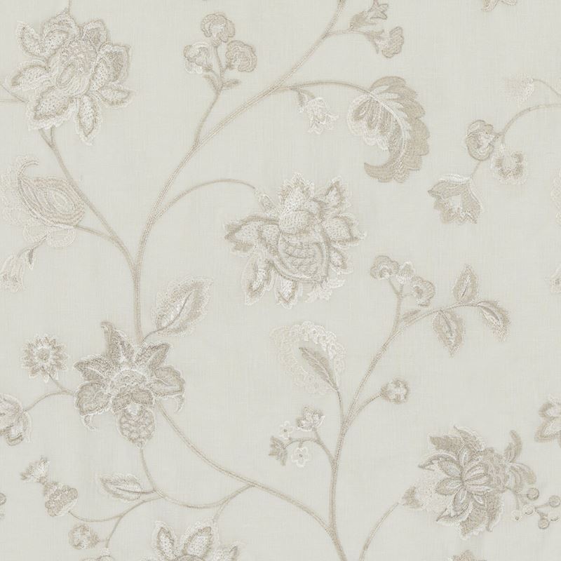 G P & J Baker Fabric BV10953.104 Isabella Sheer Ivory