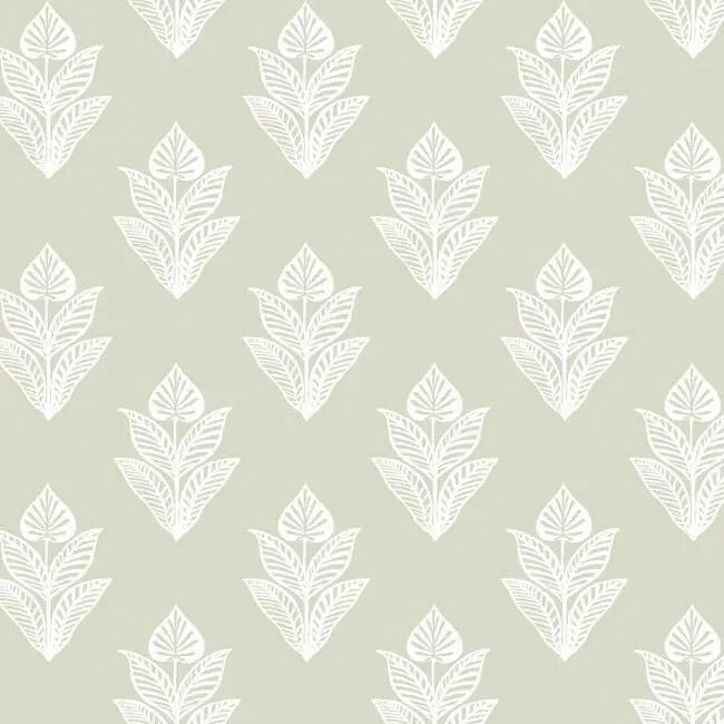 York BW3978 Lotus Motif Wallpaper