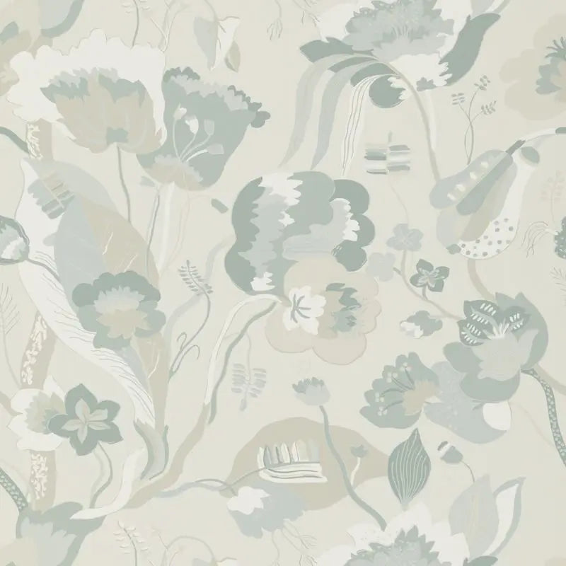 G P & J Baker Wallpaper BW45080.3 California Soft Blue