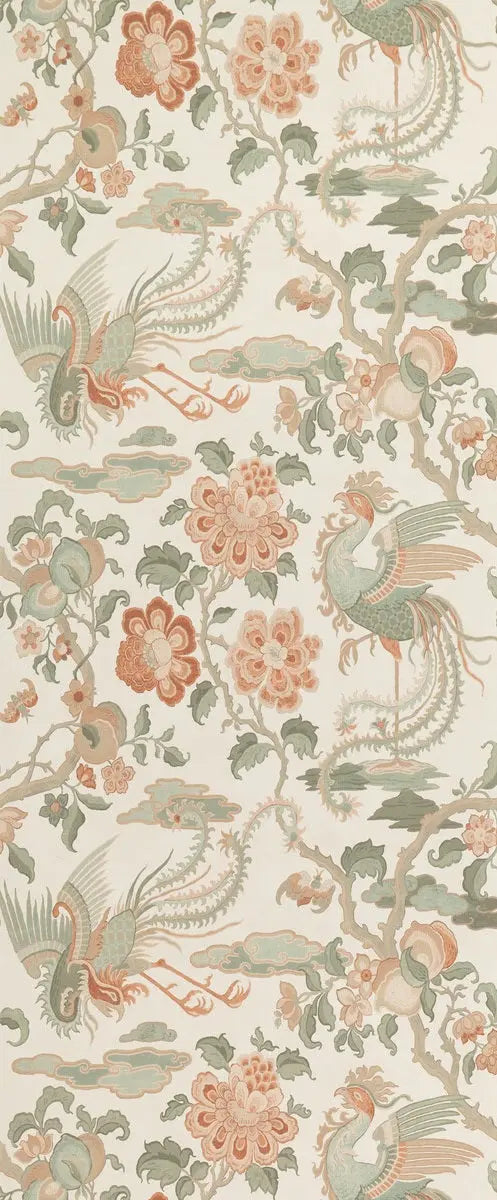 G P & J Baker Wallpaper BW45087.1 Chifu Blush