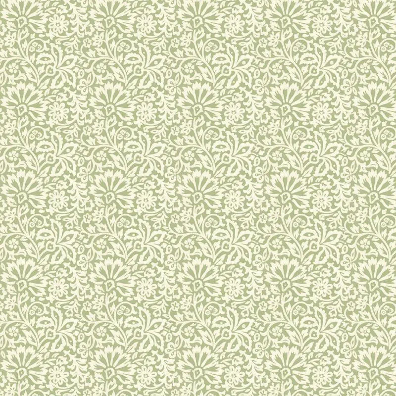 G P & J Baker Wallpaper BW45097.3 Flora Green